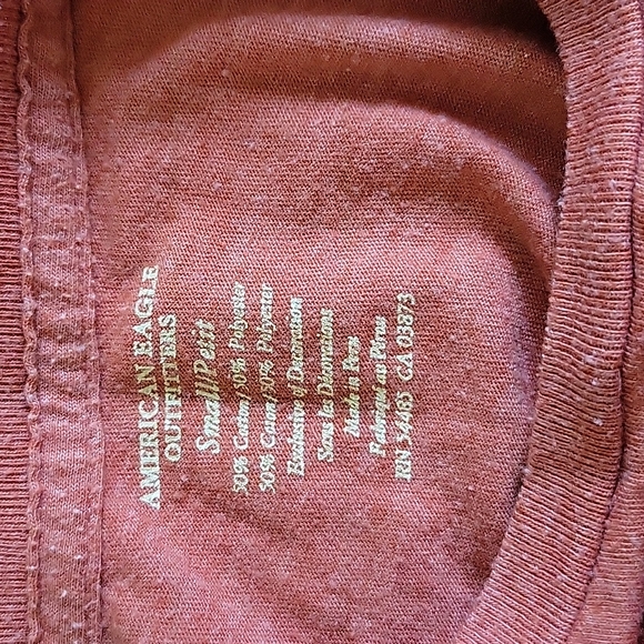 Burntish orange long-sleeved tee - Picture 4 of 4